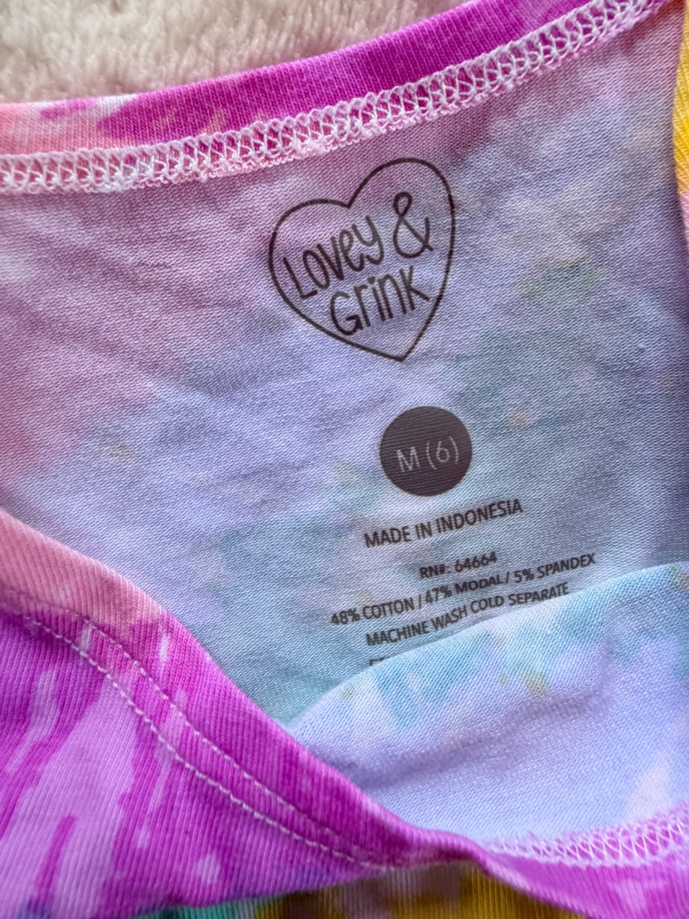 Lovey & Grink Girls Pajama Dress Bundle - Size 6 - Set of 3 - Picture 7 of 7